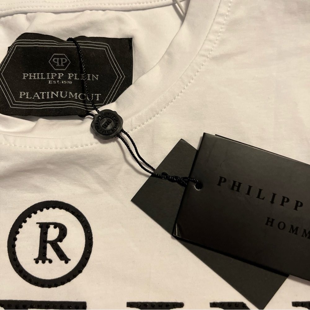 Philipp Plein White Short Sleeve Tee